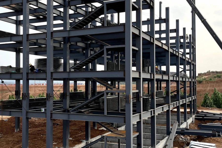 Steel structure building